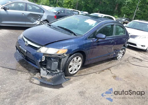 2008 Honda Civic Lx from USA, damaged, VIN 1HGFA16578L006888